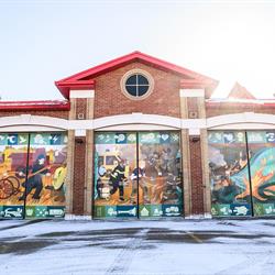 Chasing Fire Through Time Installation